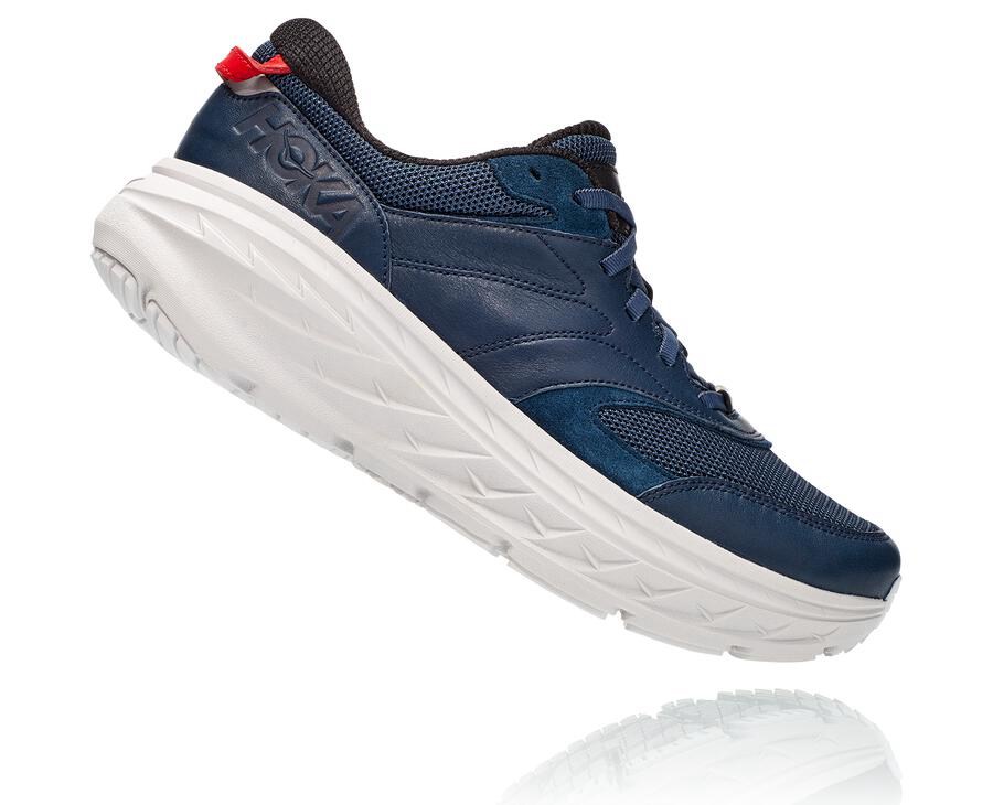 Hoka One One Hardloopschoenen Dames - Bondi L - Donkerblauw/Wit - WD7465830